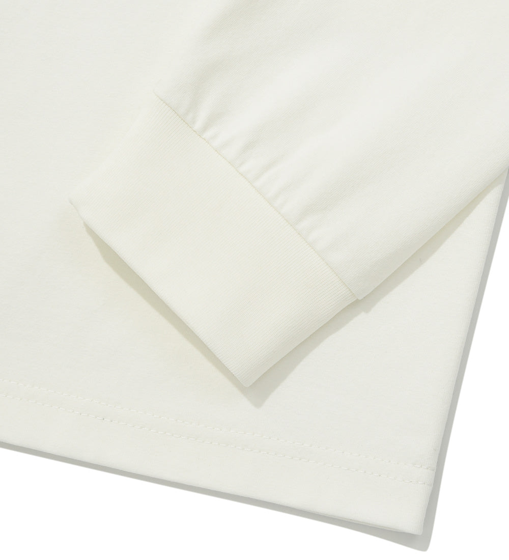 UFC Sorona Relaxed-Fit Long-Sleeve T-Shirt, Off-White
