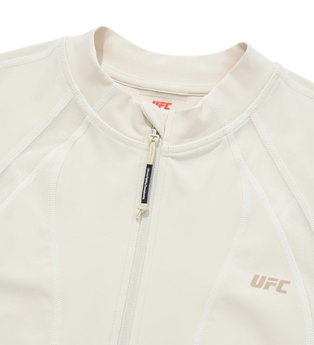 UFC Women's Slim-Fit Jacket, Light Beige