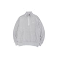 UFC 3-Stripe Half-Zip Sweatshirt, Melange Gray