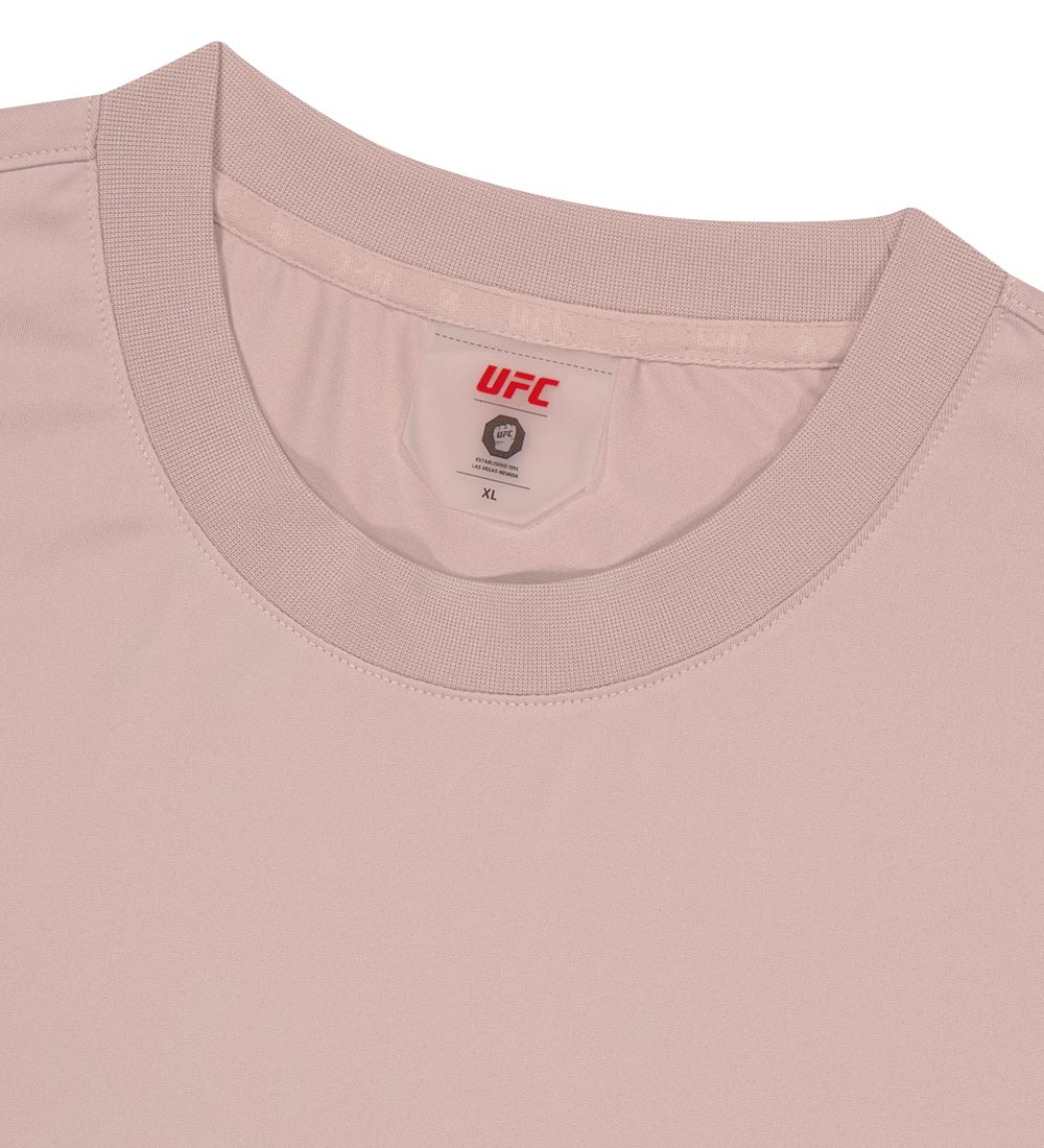 UFC AeroCool Regular Fit Short-Sleeve T-Shirt, Champagne Pink