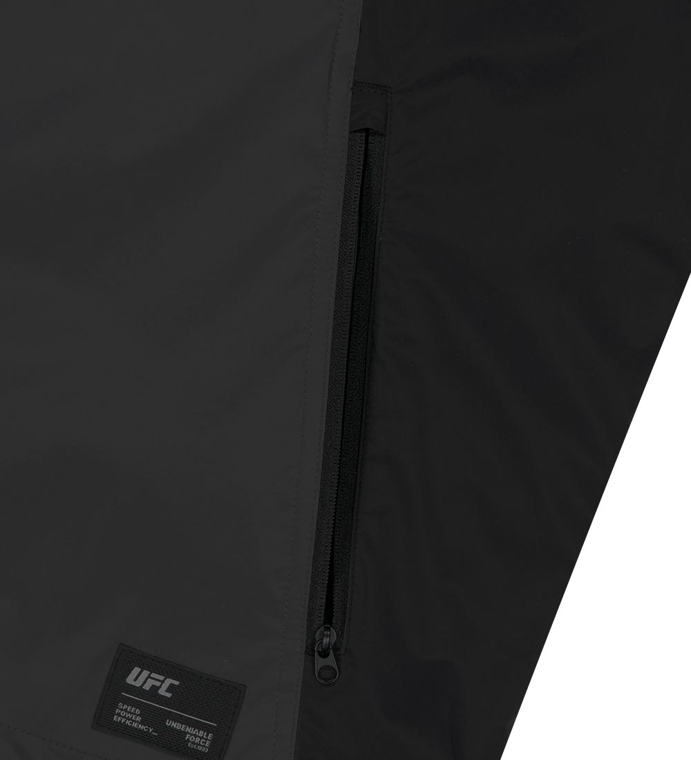 UFC Feather Regular Fit Light Jacket, Charcoal