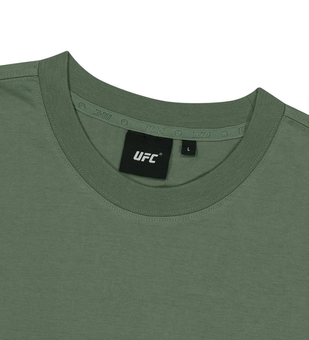 UFC Gymwear MegaFit Short-Sleeve T-Shirt, Light Khaki