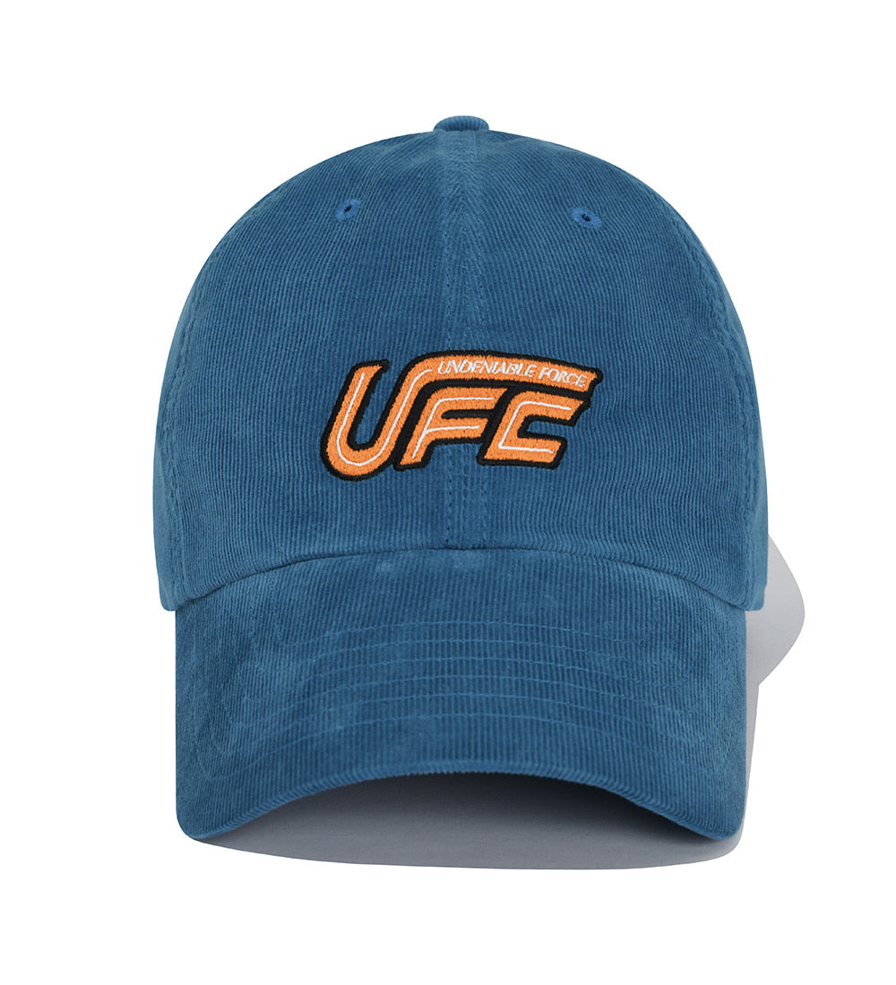 UFC Play Corduroy Baseball Cap, Blue