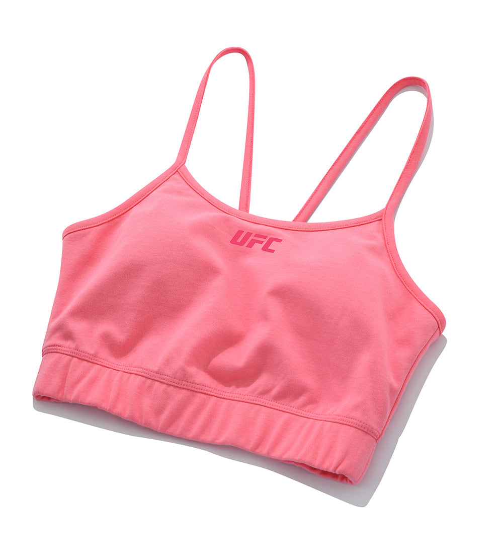 UFC Basic Cropped Sleeveless Top, Pink