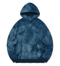 UFC Arch Logo Relaxed-Fit Dyed Hoodie, Dark Blue