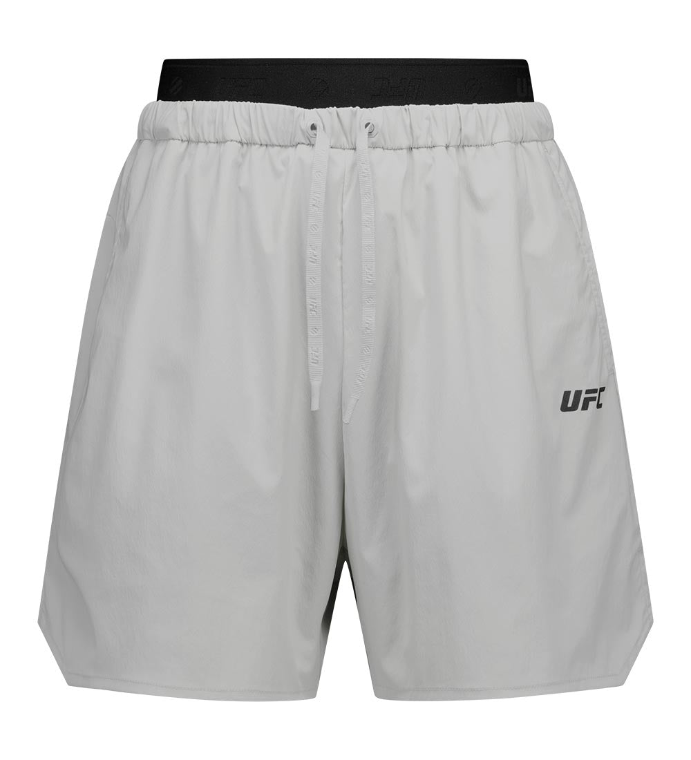 UFC Essentials+ Relaxed-Fit Shorts, Light Gray