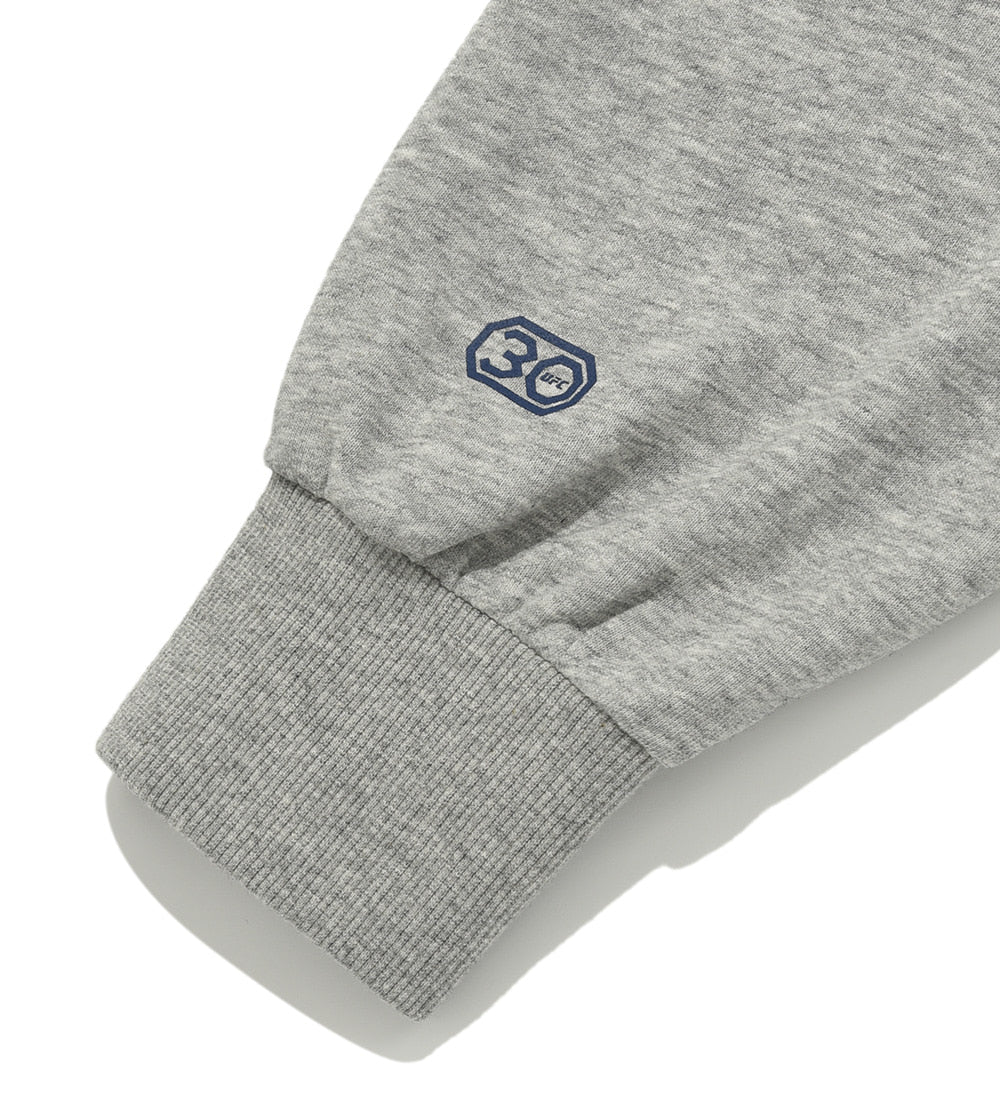 UFC 30th Anniversary One World Oversized Hoodie, Melange Gray