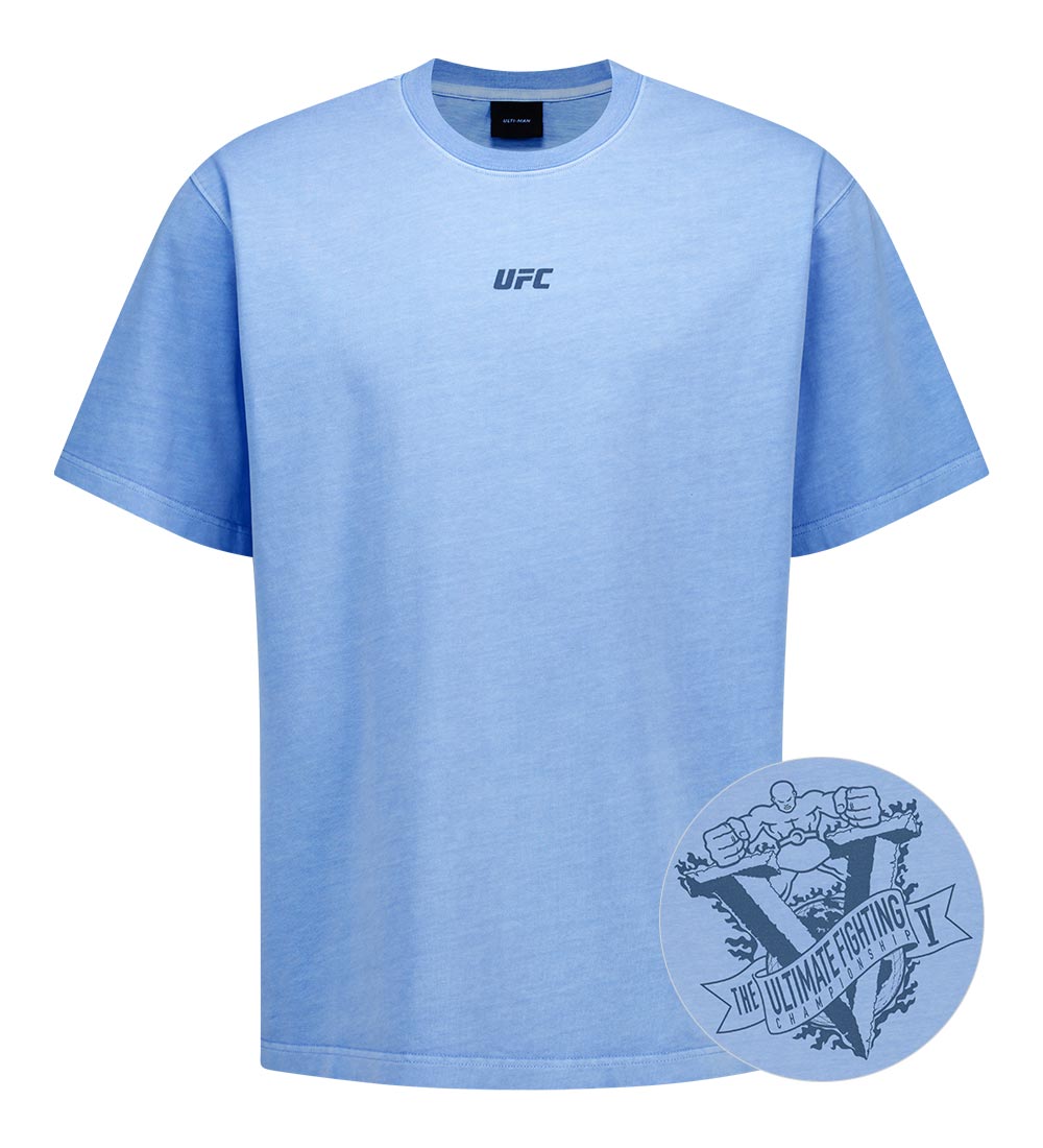 UFC Ultiman Relax Fit Short-Sleeve T-Shirt, Light Blue
