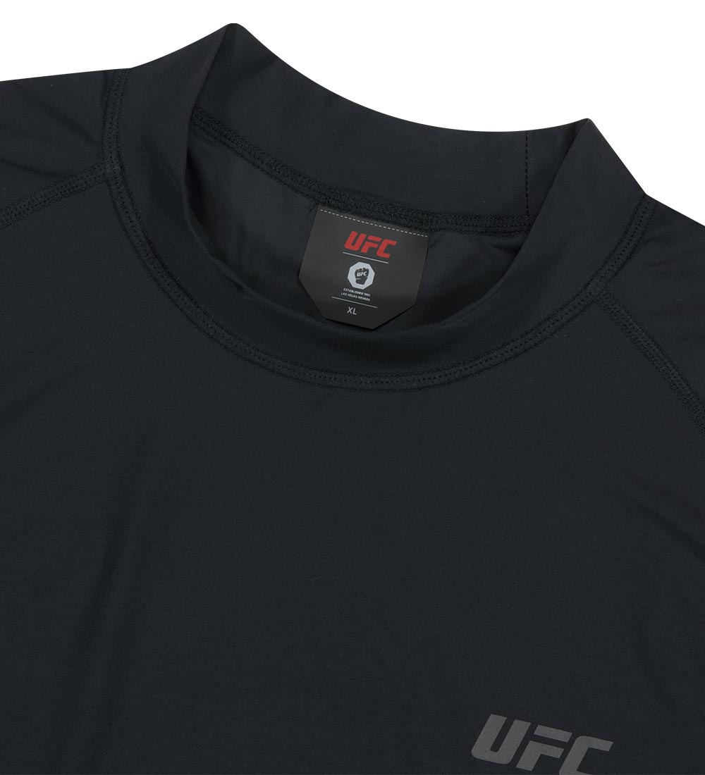 UFC Tension Muscle Fit Long-Sleeve T-Shirt, Black