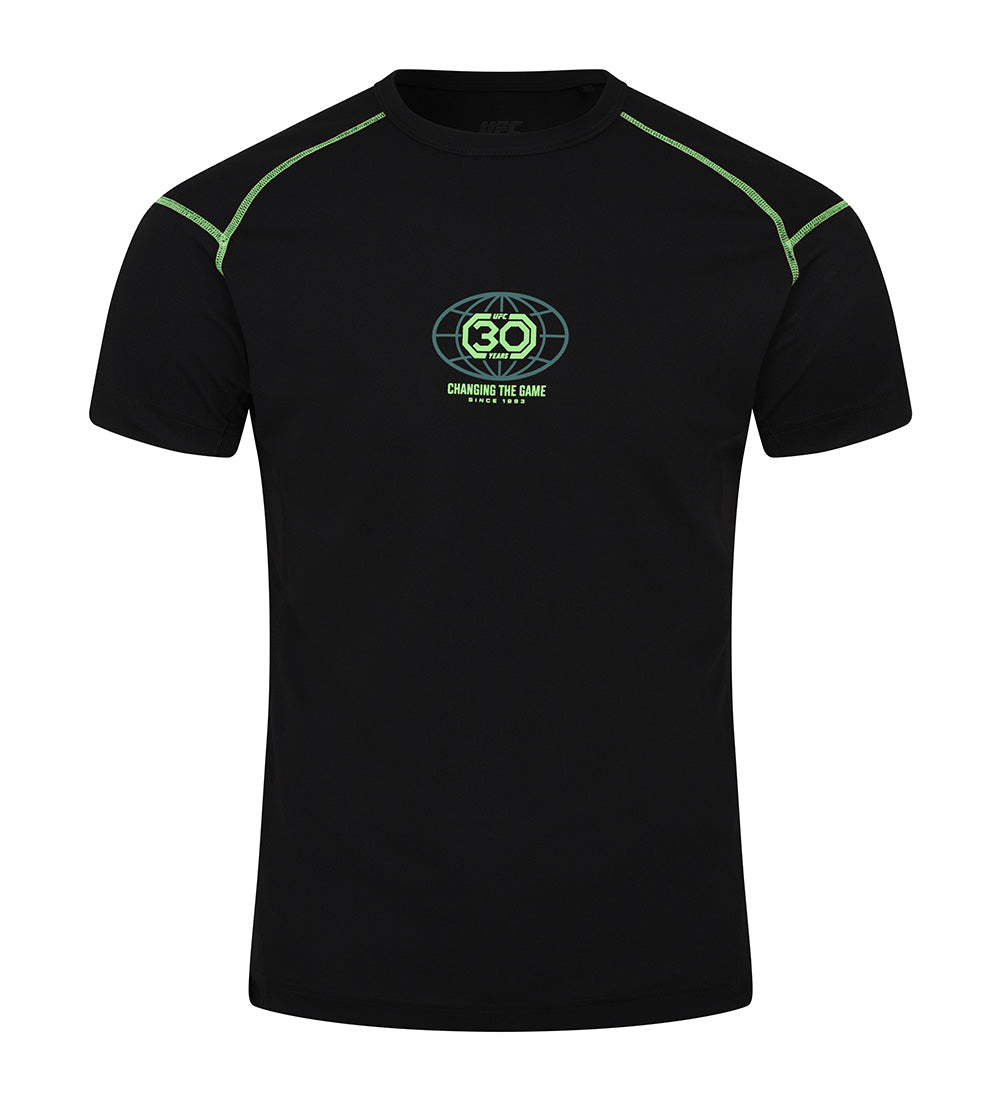 UFC 30th Anniversary "Changing the Game" Muscle Fit Short-Sleeve T-Shirt, Black