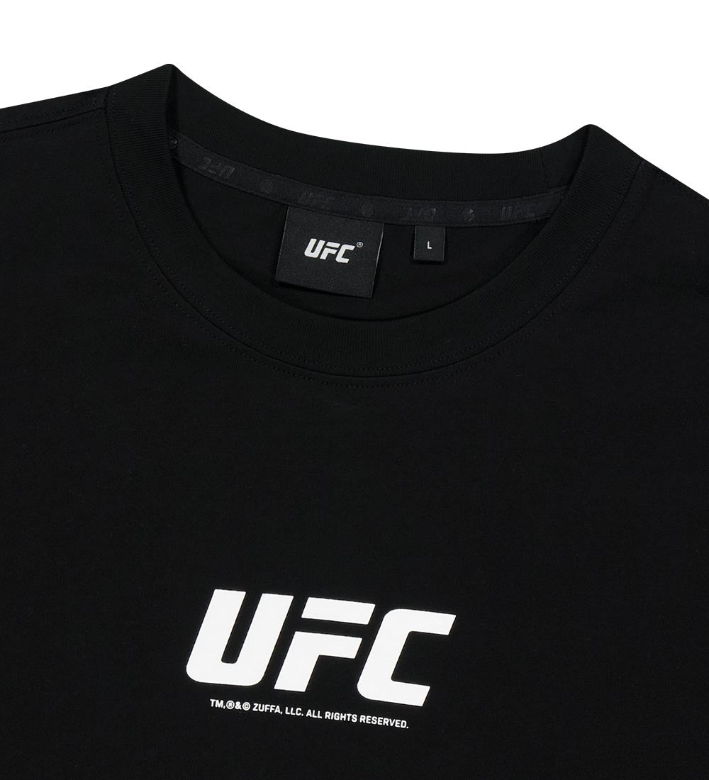 UFC Prime RelaxFit Long-Sleeve T-Shirt, Black