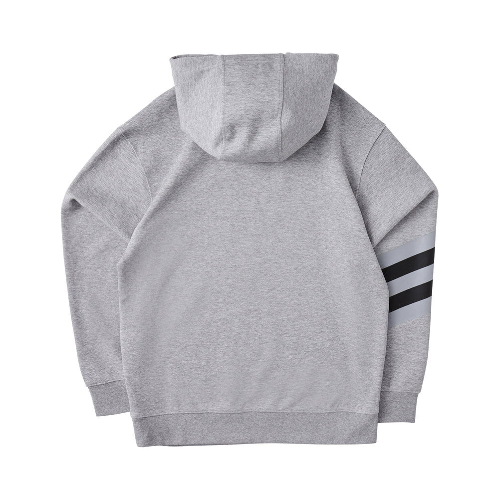 UFC Striped Set Hoodie, Gray Heather