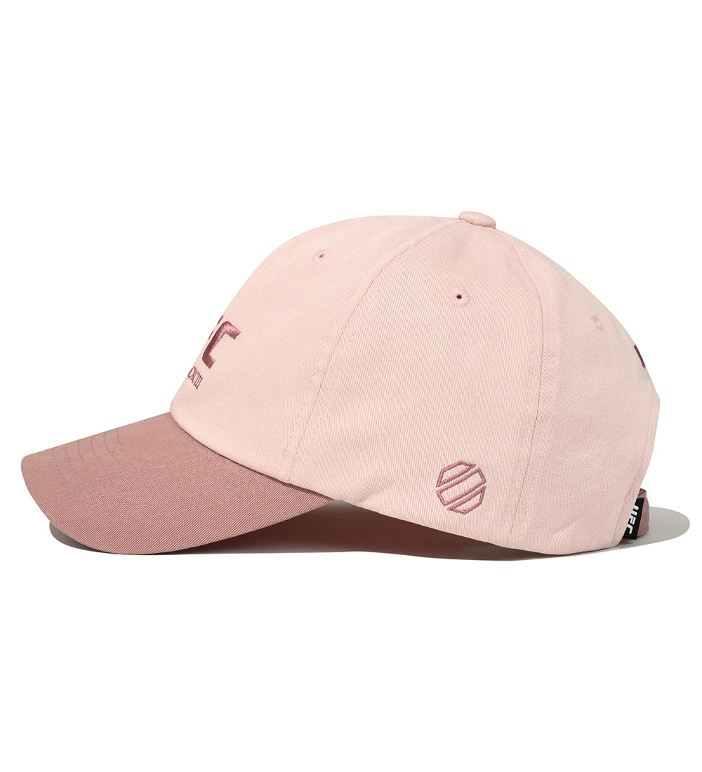 UFC Two-Tone Baseball Cap, Dusty Rose Pink
