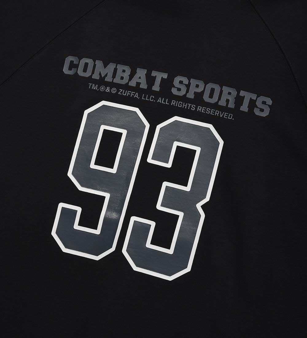 UFC Gym Wear 93 MegaFit Hoodie، أسود