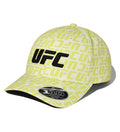UFC Logo Monogram 110 Flex Fit Baseball Cap, Neon Yellow
