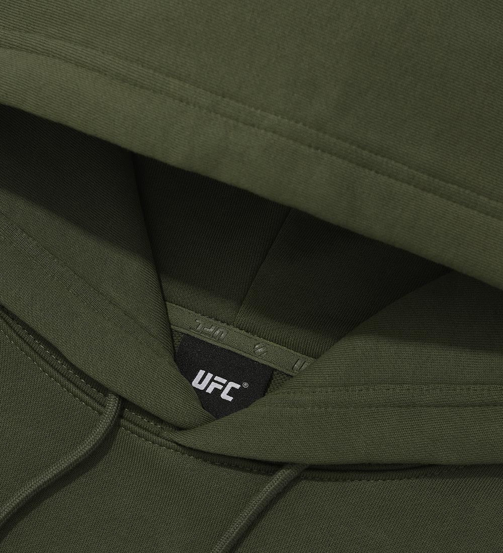 UFC Force Majeure Oversized Hoodie, Dark Khaki