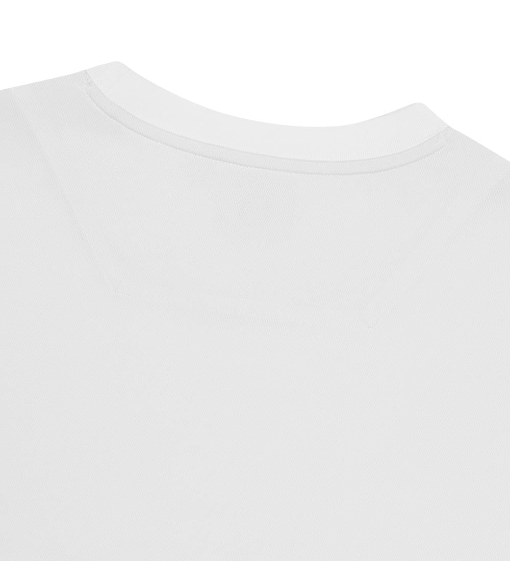 UFC T-shirt with a gradient print, loose fit, short sleeves, white