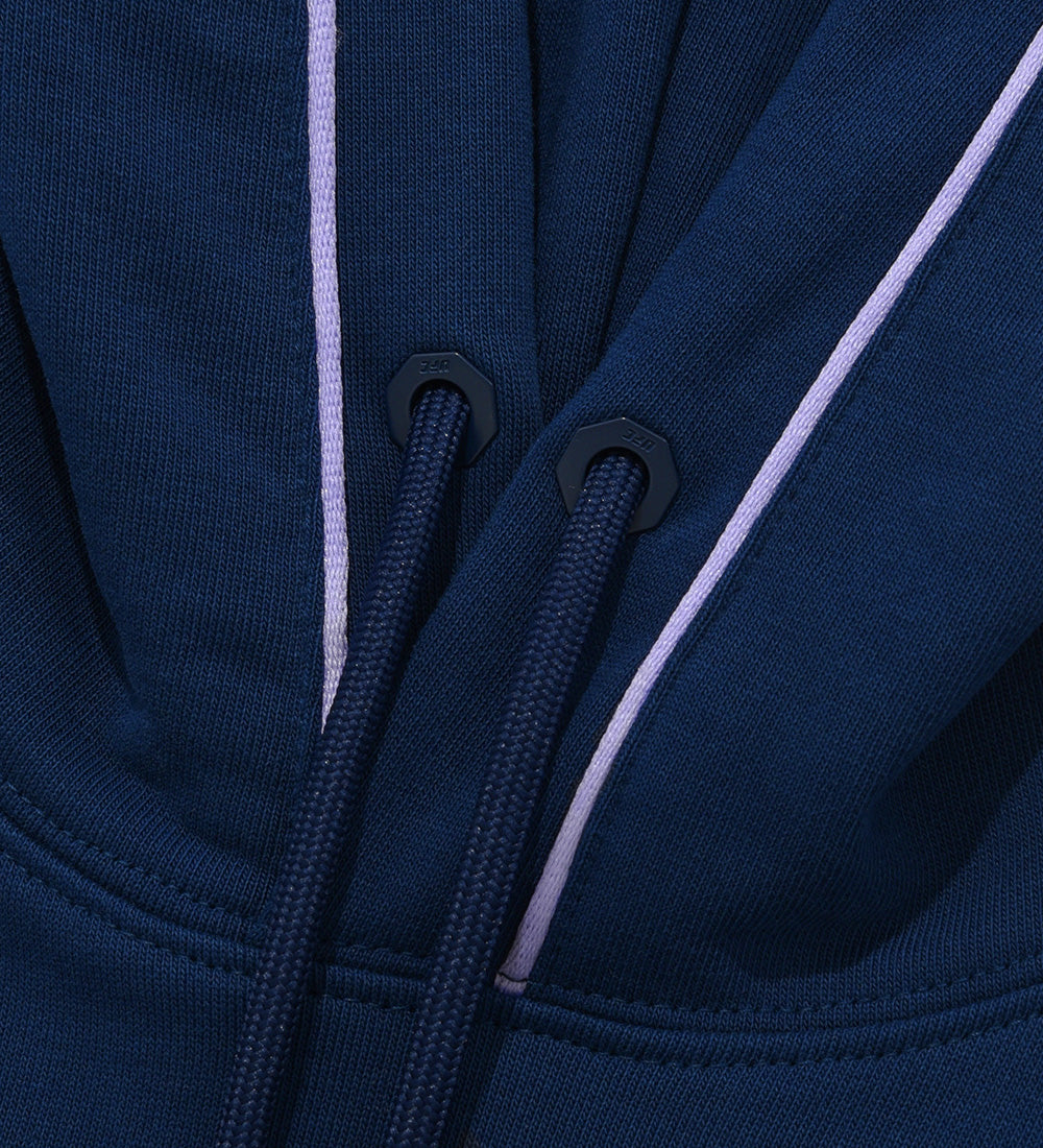 UFC Label Big Logo Relaxed-Fit Hoodie, Navy