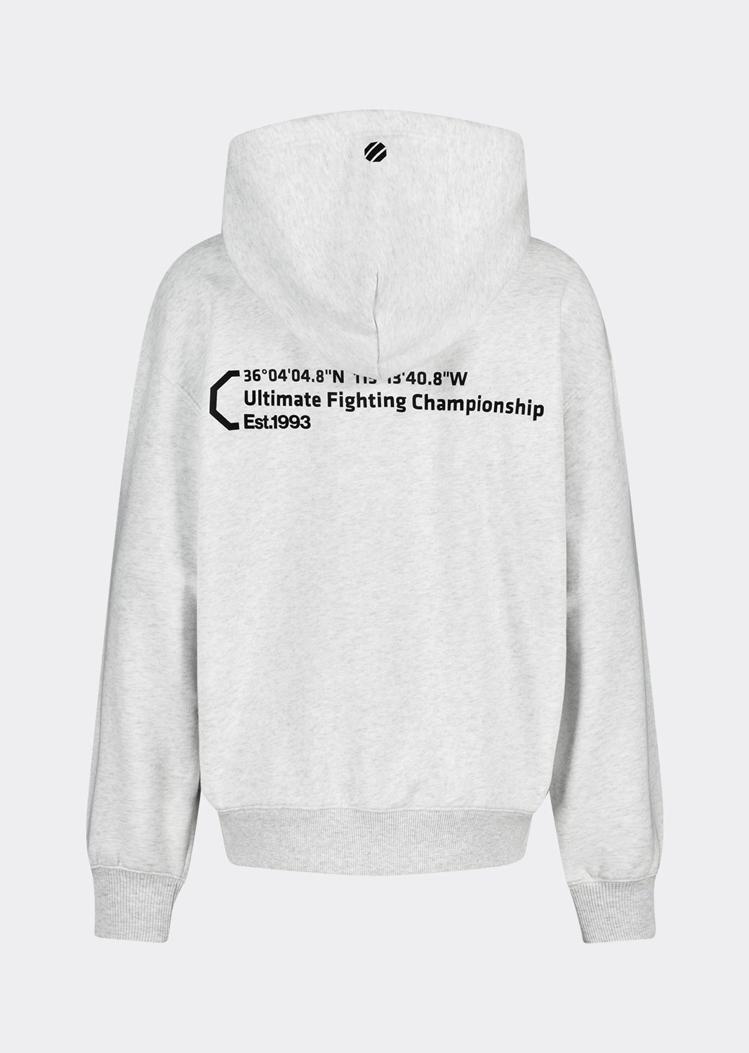 UFC Basic Hoodie, Relaxed Fit, Heather Gray