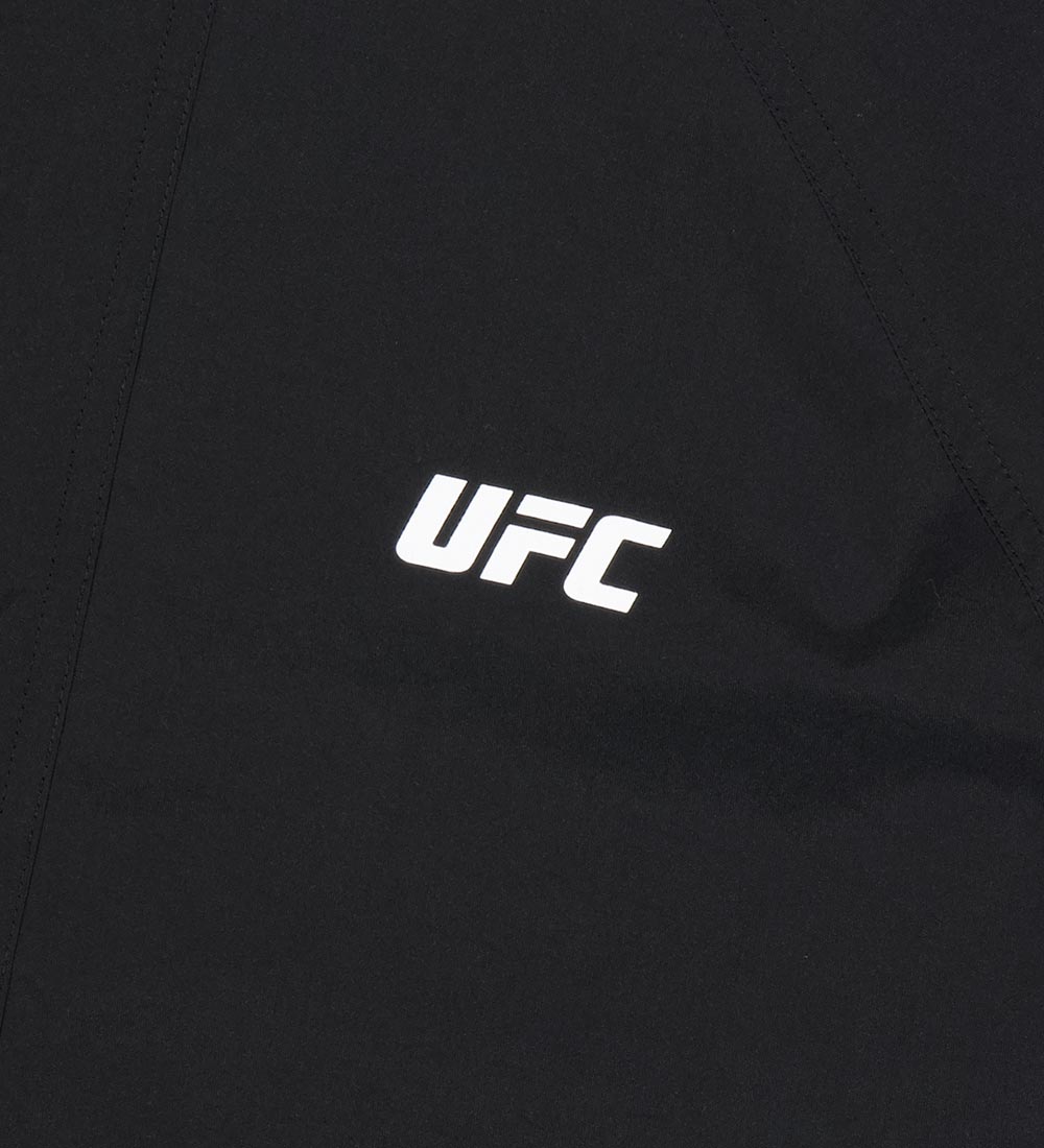 UFC Basic Short-Sleeved Anorak Jacket, Relaxed Fit, Black