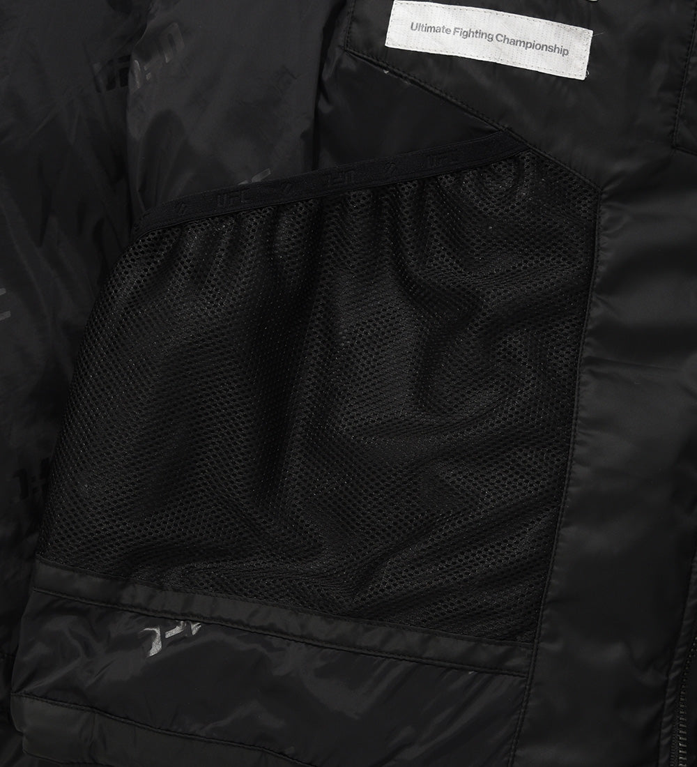 UFC Starlight Relaxed Fit PrimaLoft Vest, Black