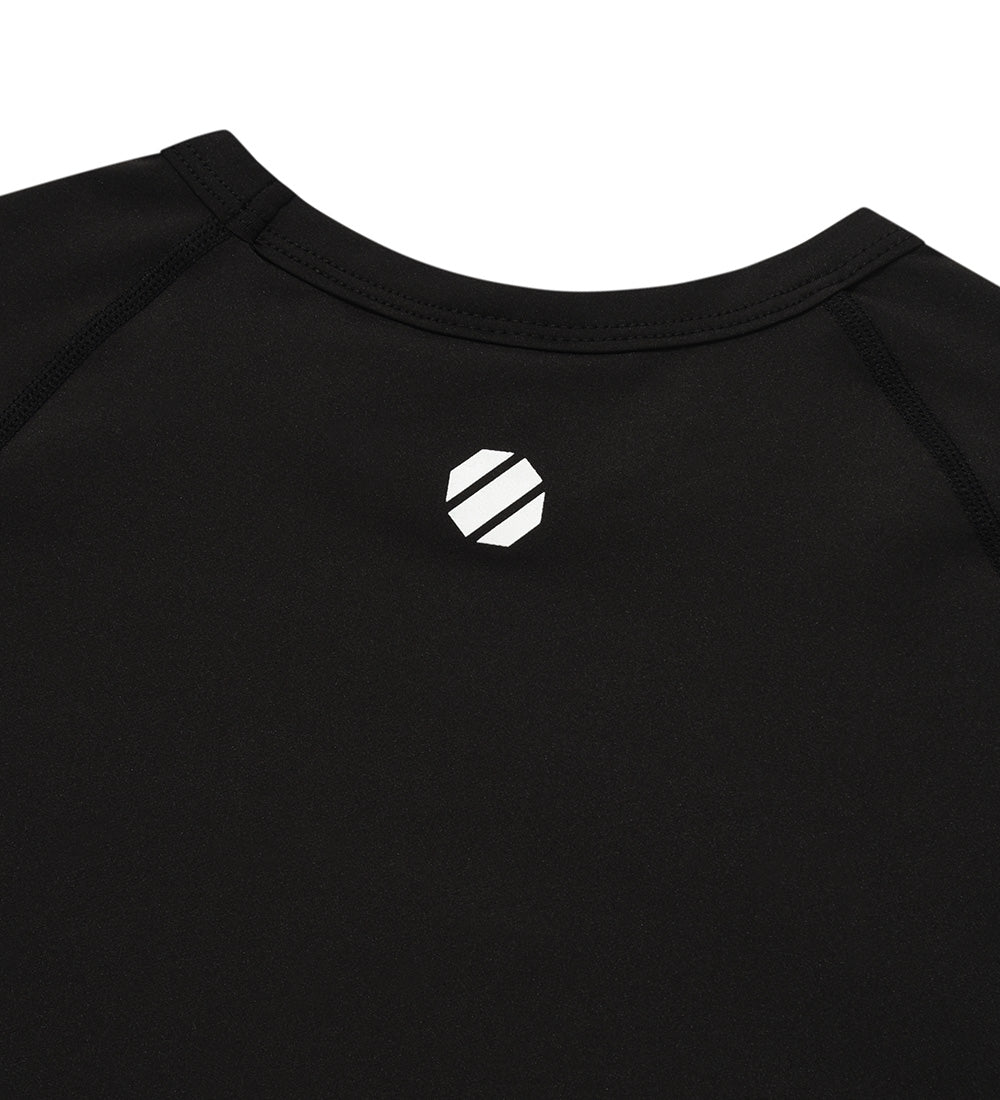 UFC Pro Muscle Fit Long-Sleeve T-Shirt, Black