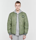 UFC Wave Regular Fit Quilted Jacket, Khaki