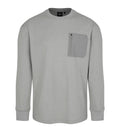 UFC Challenger Relaxed Fit Waffle Long-Sleeve T-Shirt, Melange Gray