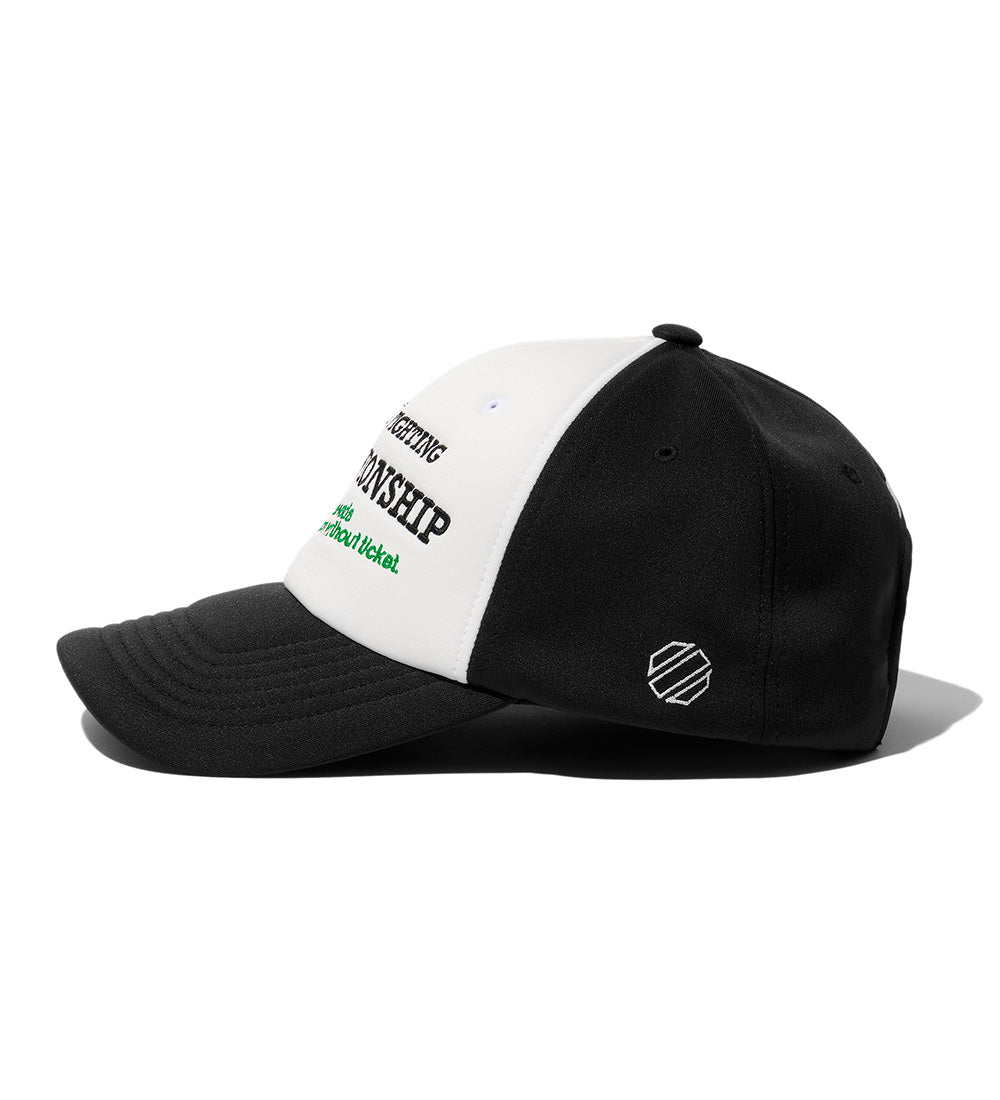 UFC Worded Trucker Cap, Black