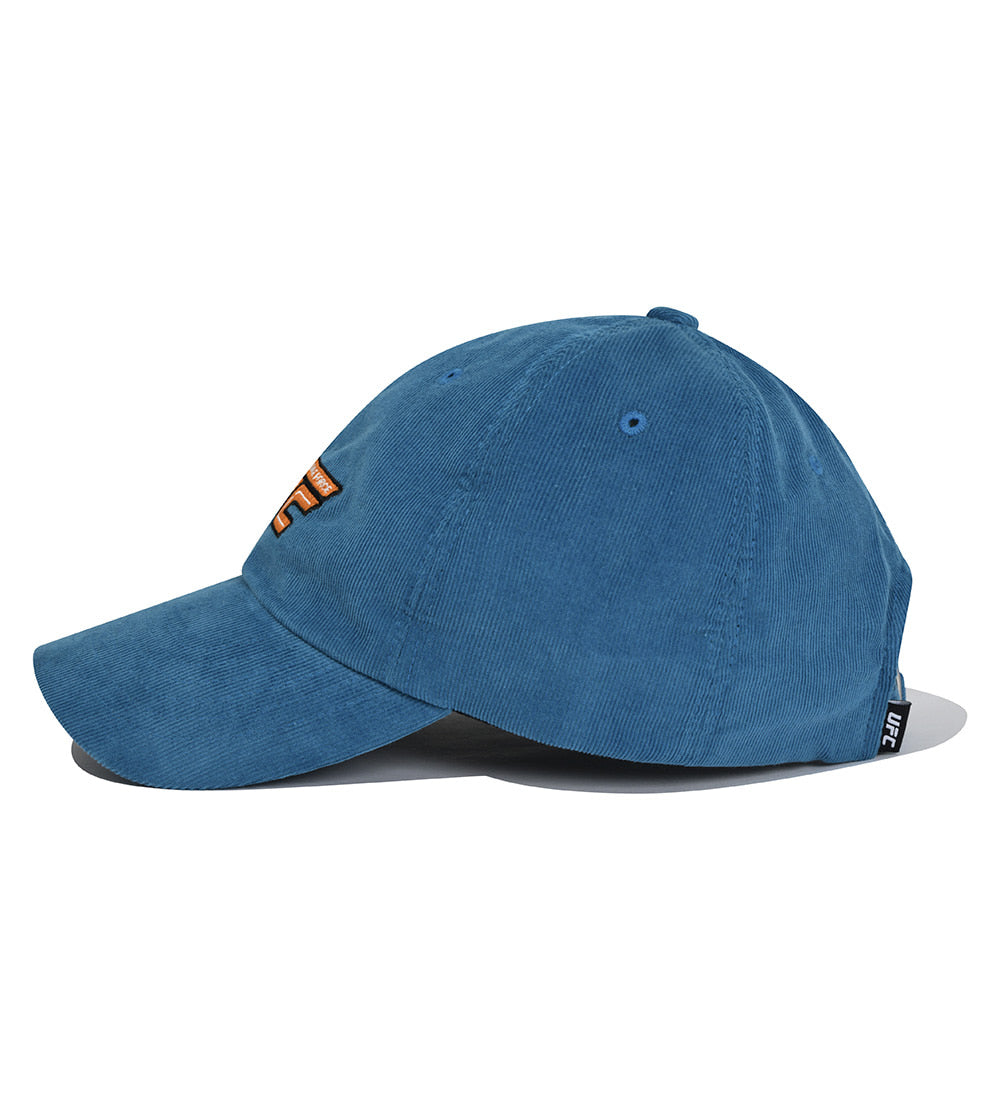 UFC Play Corduroy Baseball Cap, Blue