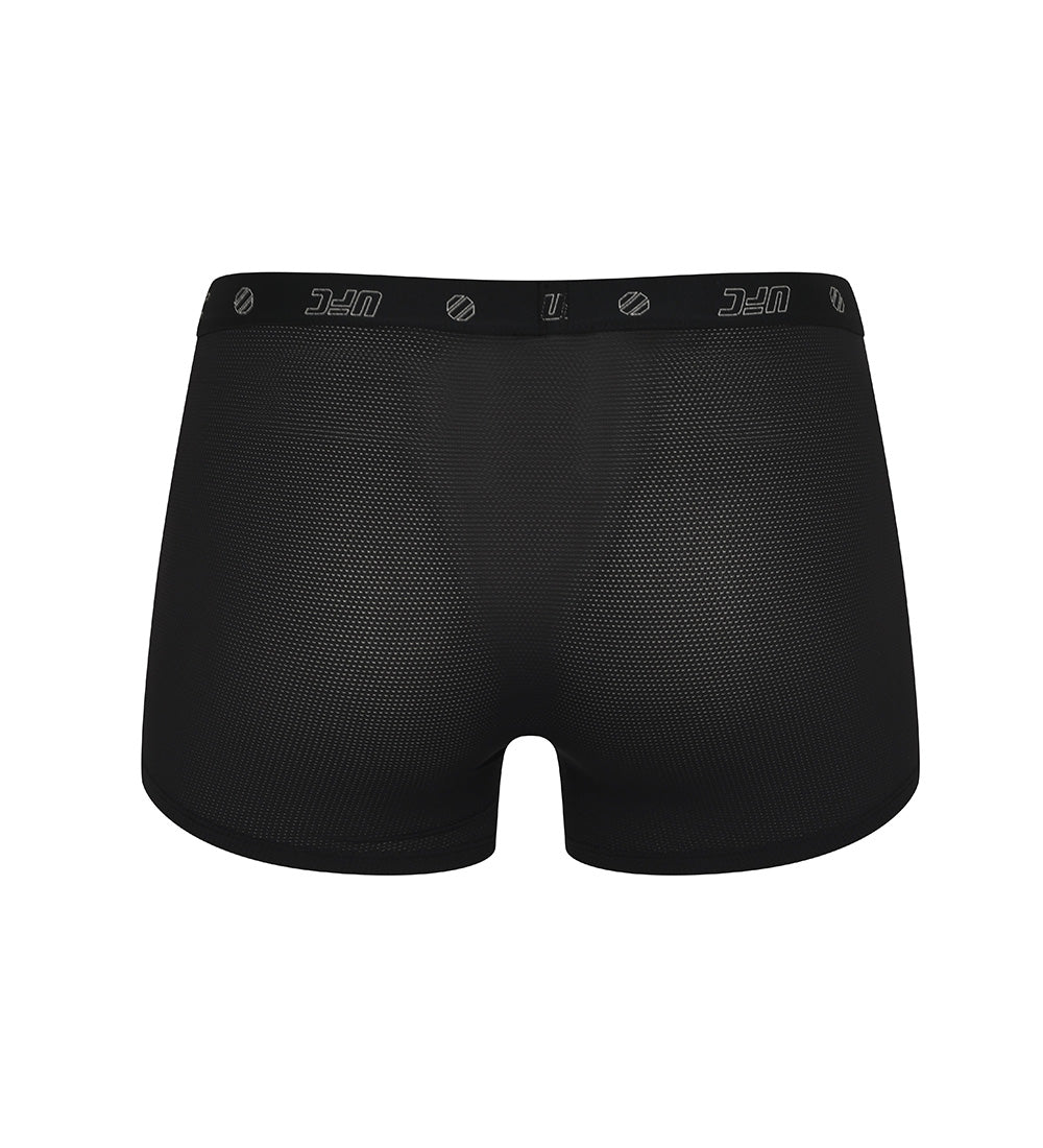 UFC Men's Boxer Briefs 2-Pack, Black