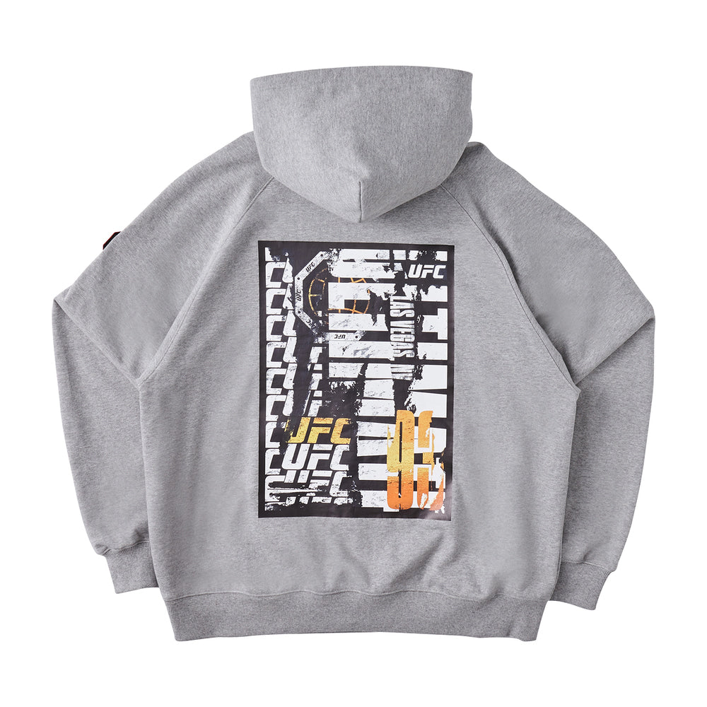 UFC Championship Gold Hoodie, Melange Gray