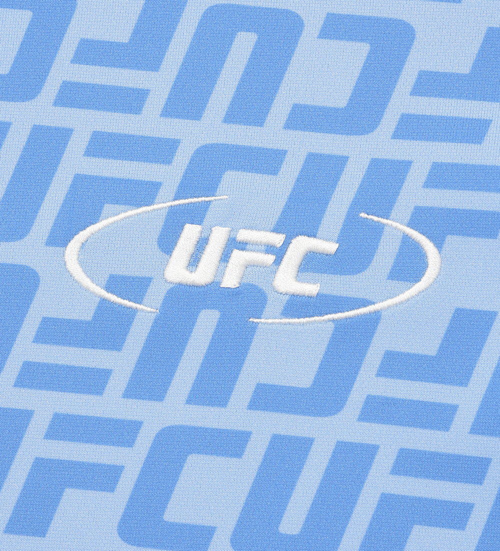 UFC Logo Monogram Regular-Fit One-Piece Sky Blue