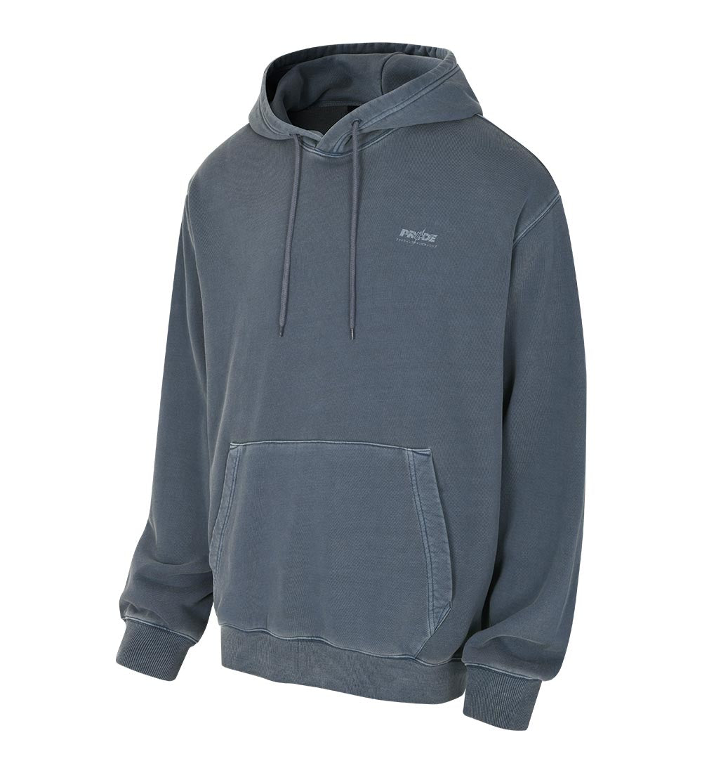 UFC Pride Relaxed Fit Dyed Hoodie, Dark Blue