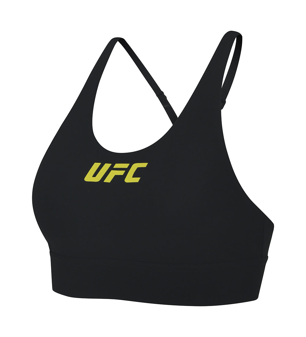 UFC Sports Top with Support, Black