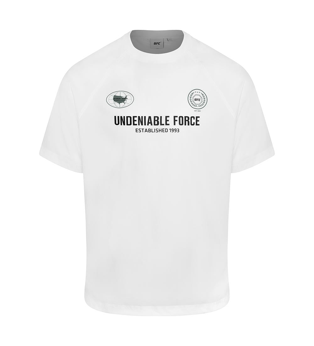 UFC Heritage Oversized Short-Sleeve Piste White