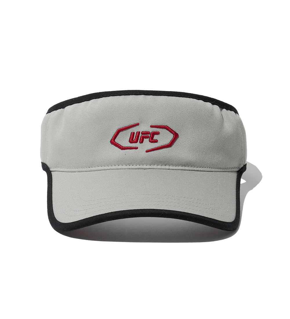 UFC Active Logo Sun Visor, Light Gray