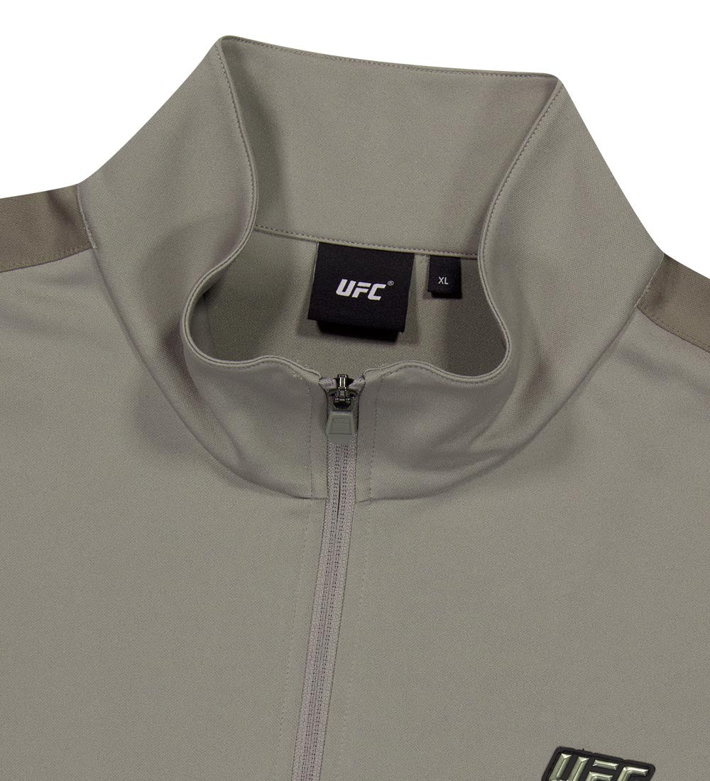 UFC Prime Relax Fit Training Jacket, Ash Khaki