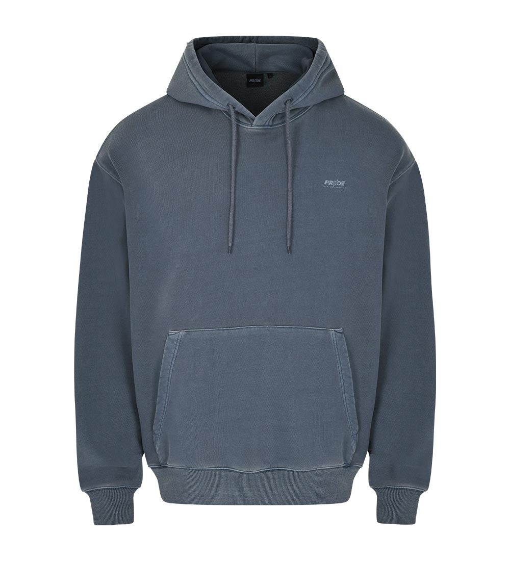 UFC Pride Relaxed Fit Dyed Hoodie, Dark Blue