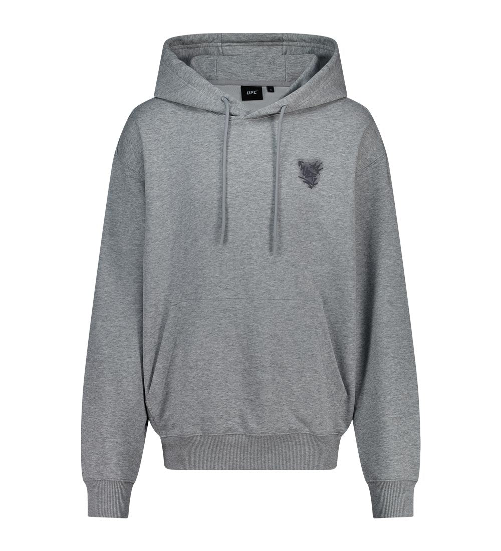 UFC Graffiti Relaxed-Fit Hoodie, Melange Gray