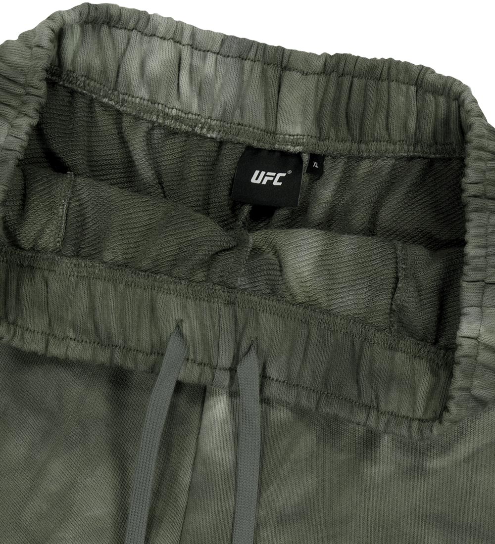 UFC Gymwear Shorts with a Dyed-In Effect, Khaki
