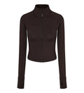 UFC Groove Slim-Fit Jacket (Ribbed) Dark Brown