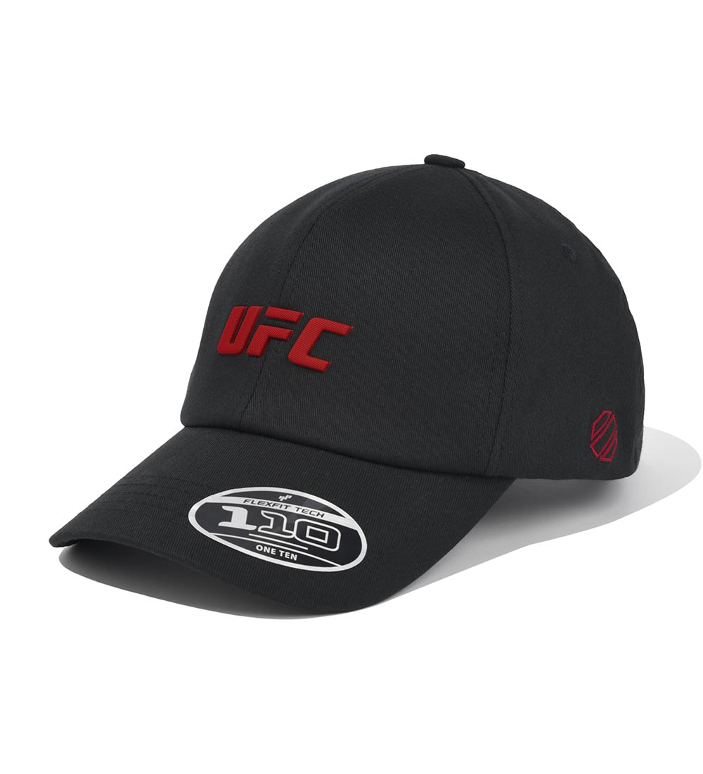UFC Essential+ 110 Flex Fit Baseball Cap, Black
