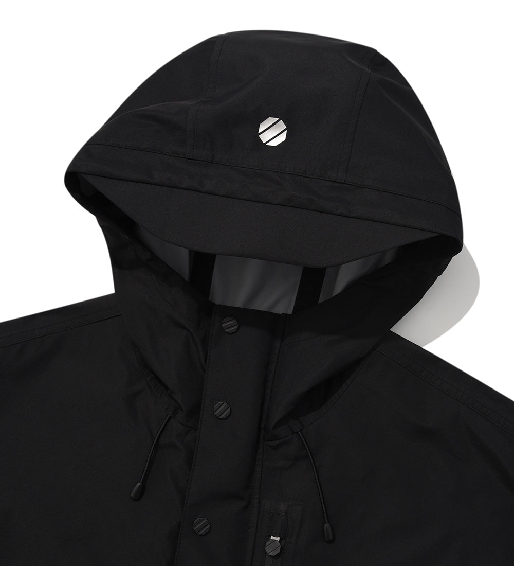 UFC Shadow Oversized Long Jacket, Black