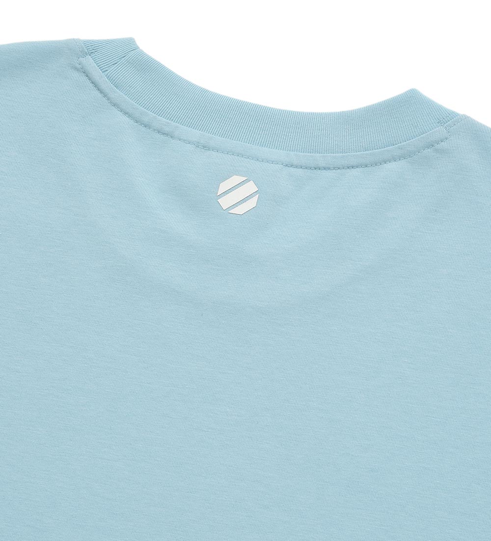 UFC Sorona Relaxed-Fit Short-Sleeve T-Shirt, Light Blue