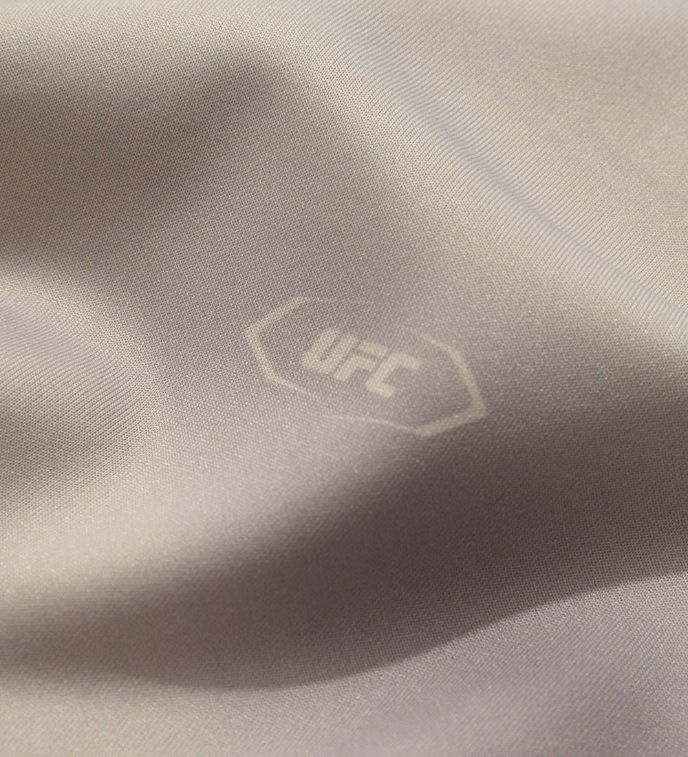 UFC Active Line Cropped-Fit Short-Sleeve T-Shirt, Light Beige