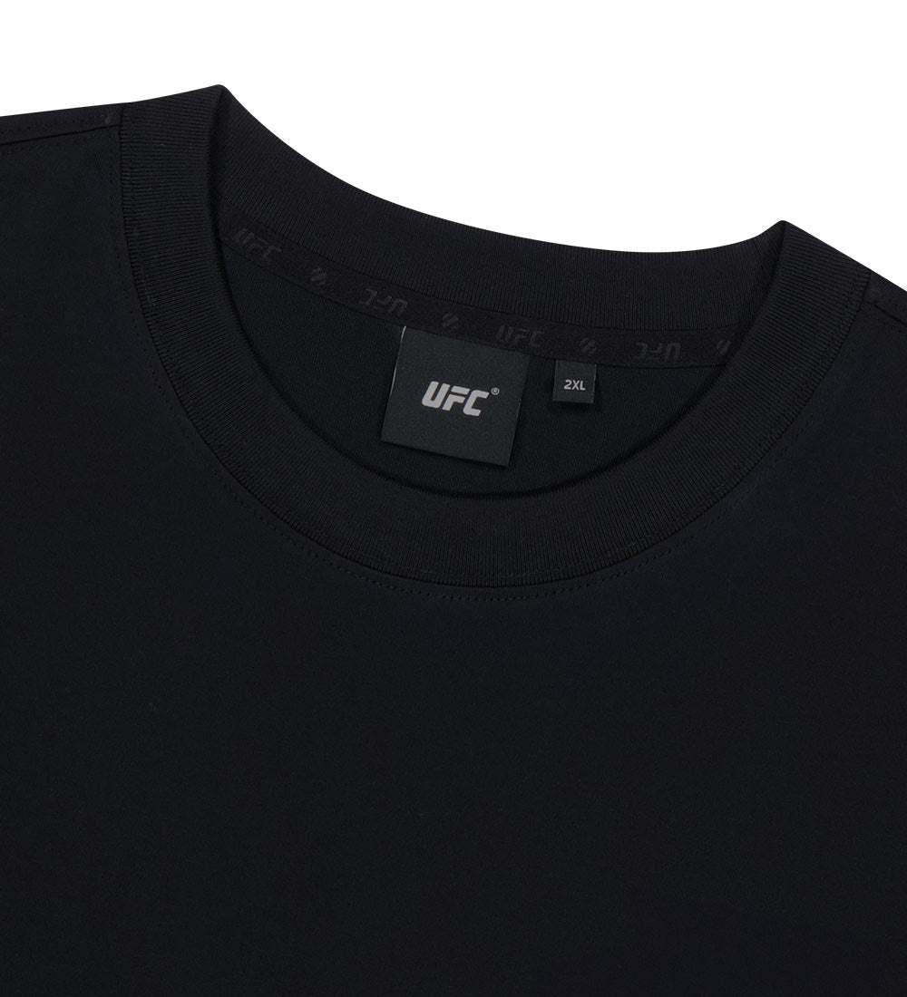 UFC Force Majeure Relaxed Fit Short-Sleeve T-Shirt, Black