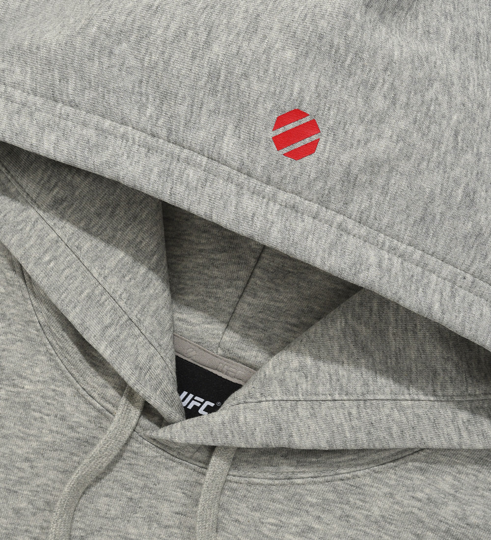 UFC 30th Anniversary One World Oversized Hoodie, Melange Gray