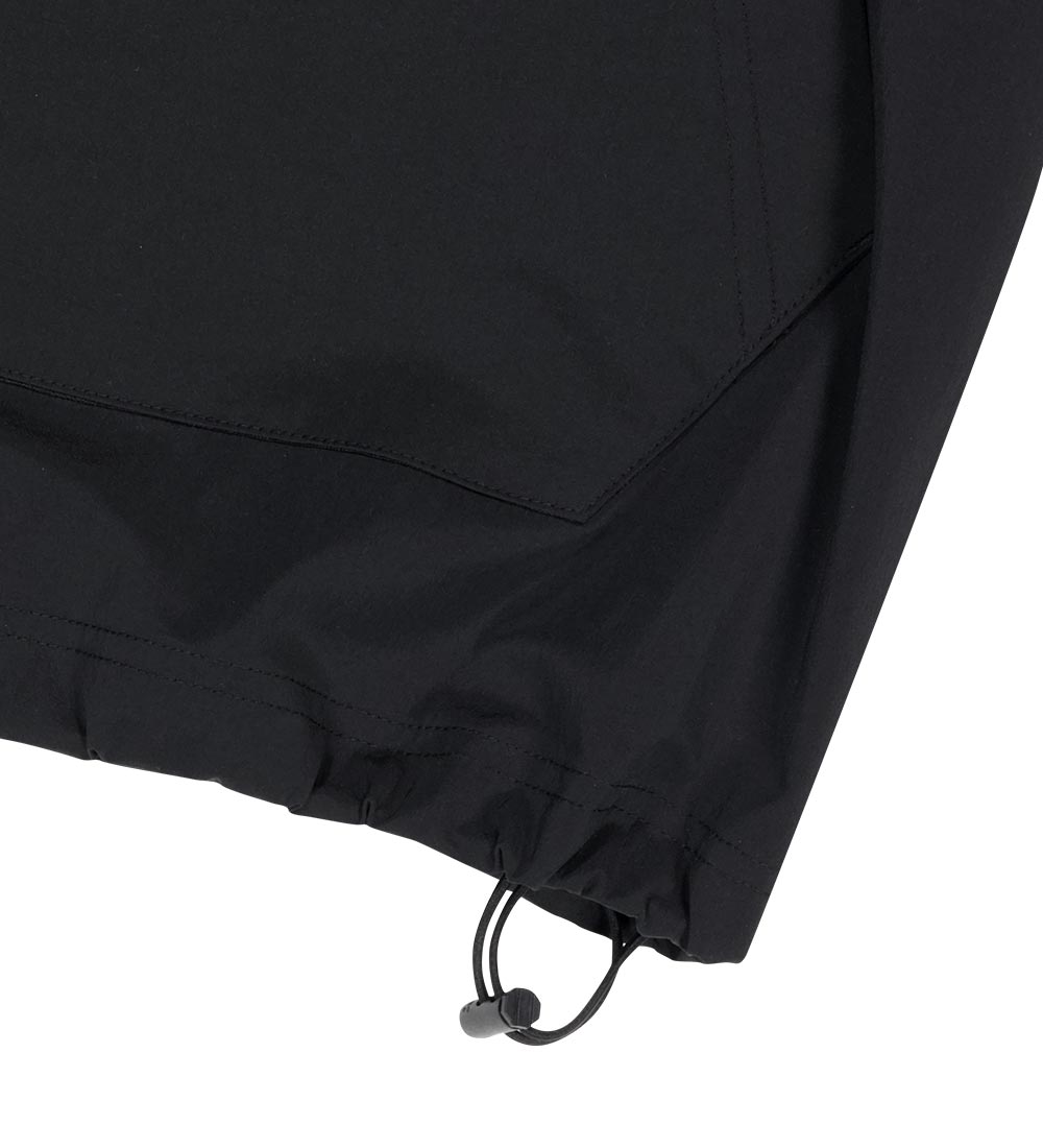 UFC Basic Short-Sleeved Anorak Jacket, Relaxed Fit, Black