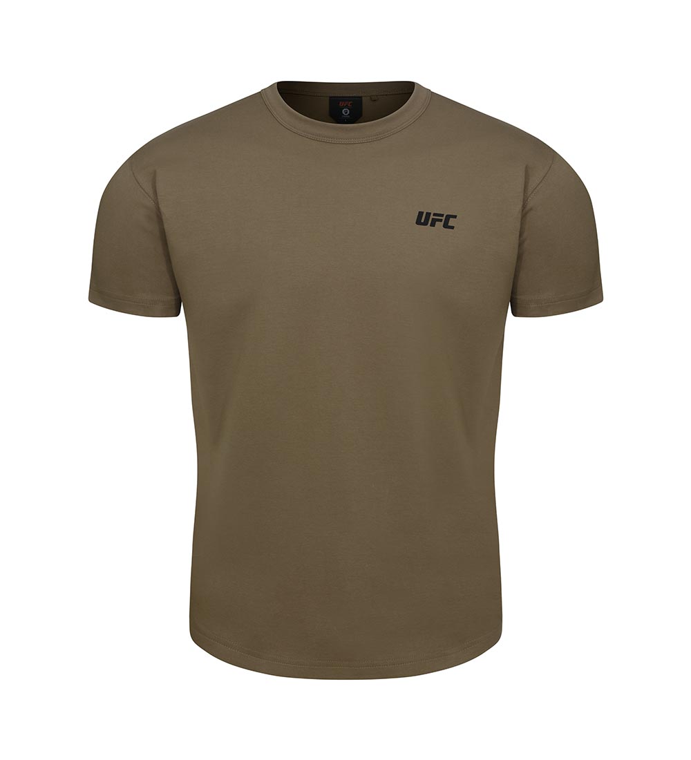 UFC Physical Regular Fit Short-Sleeve T-Shirt, Brown